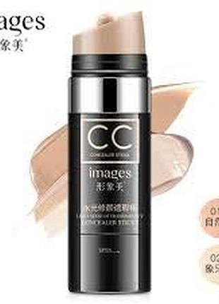 Тональний крем сс images стік консилер lightsen skin consealer sense 01 натуральний 30 мл