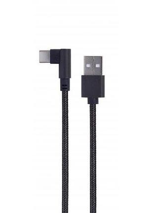 Кабель угловой cablexpert cc-usb2-amcml-0.2m, usb 2.0 micro bm-папа/с-папа, 0.2м.
