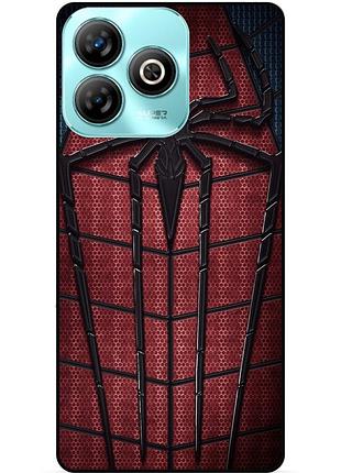 Чехол силиконовый бампер для zte nubia v60 design с картинкой человек паук spider man