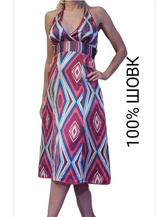 Сукня туніка//primark коротка сукня туніка виріз квадратний обтисле смуги в рубчик 6