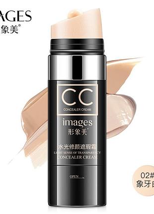 Тональный крем сс images стик консилер lightsen skin consealer sense 02 айвори 30 мл