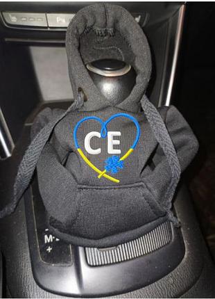 Чехол кофта худи аксессуар на кпу car hoodie се черновецкая область черный подарок автомобилиста 10070