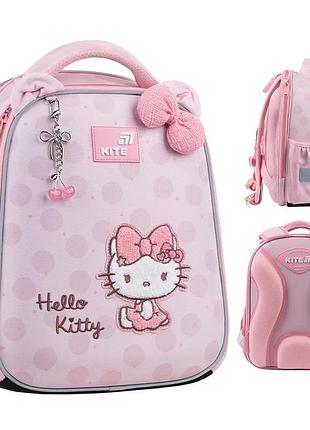 Рюкзак шкільний каркасний kite education hello kitty hk26-555s-2
