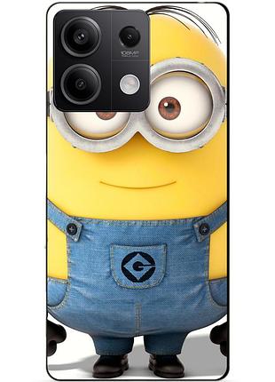 Чехол силиконовый бампер для xiaomi redmi note 13 4g с рисунком миньон стюарт minion