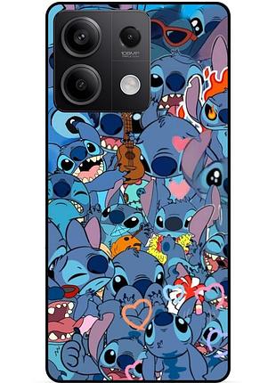 Чехол силиконовый бампер для xiaomi redmi note 13 4g лило и стич stitch