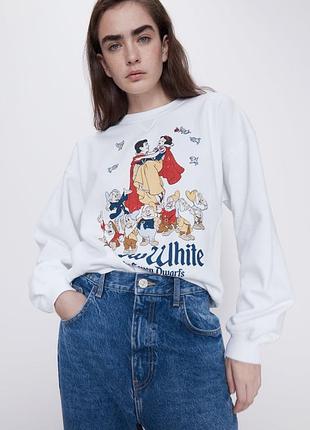 Толстовка  «білосніжка» zara