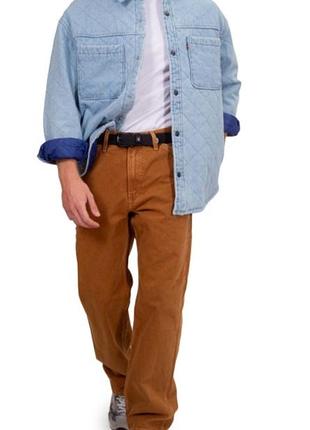 Нова чоловіча стьбана сорочка куртка оверсайз levi's  m