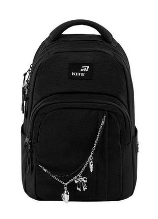 Рюкзак kite education teens black&charm k26-2578m-1