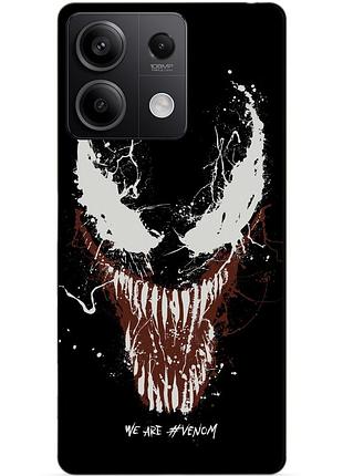 Силіконовий чохол бампер для xiaomi redmi note 13 4g з малюнком веном venom