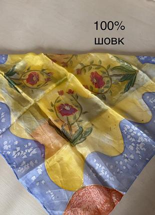 Шовкова хустка 53 х 55