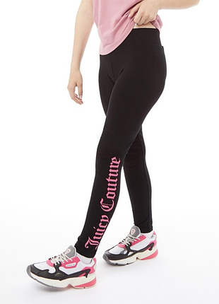 Хлопковые лосини с надписью ✨ juicy couture ✨ леггинсы с логотипом хлопок