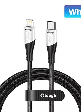 Кабель для быстрой зарядки iphone pd type-c - lightning 1м. зарядный зарядка провод шнур на айфон лайтнинг j1w