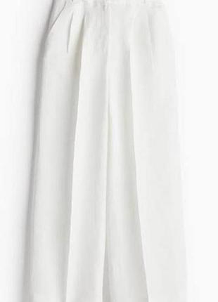 Брюки из льняной смеси h&m