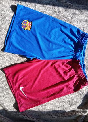 Шорты nike fc barcelona (dri-fit) - оригинал