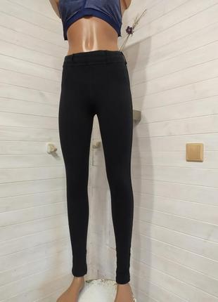 Плотные лосины джинсами,2 кармана на попе,есть брак