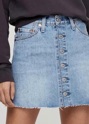 Юбка джинсовая levi’s