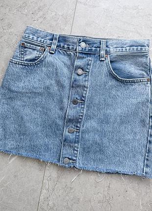 Юбка джинсовая levi’s 3