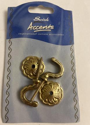 Гачки для підхватів штор бренду swish accents.