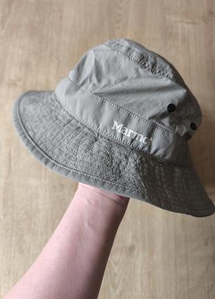 Фирменная туристическая панама marmot, l-xl.