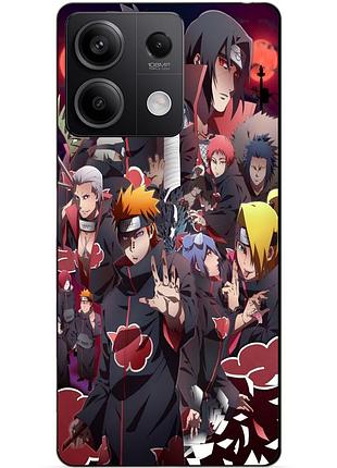 Силіконовий чохол бампер для xiaomi redmi note 13 pro 4g з малюнком наруто naruto аніме