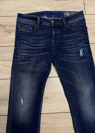 Мужские джинсы деним diesel sleenker slim skinny брюки брюки размер w 30 l 30