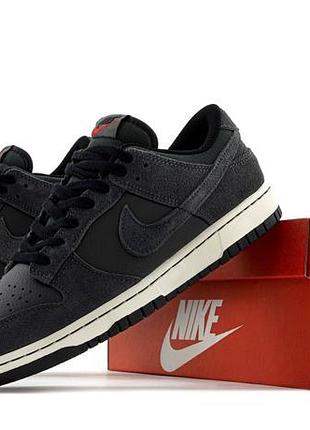 Кроссовки nike sb dunk low rm “medium ash and black”