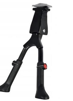 Подножка под раму dn на 2 ногах 26"/28" черная (bc-kt255)