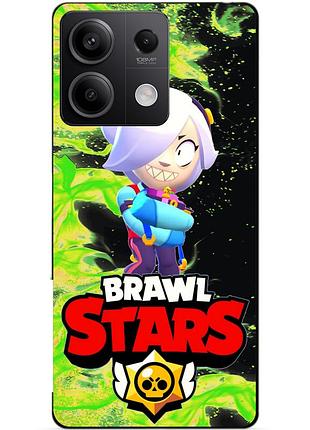 Силіконовий бампер чохол для xiaomi redmi note 13 4g з героєм бравл колетт