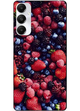 Силіконовий чохол бампер для samsung a05s з малюнком ягоди