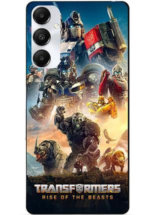 Силиконовый чехол бампер для samsung a05s с картинкой звероботы трансформеры transformers