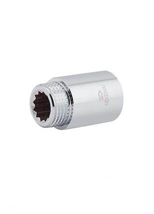 Удлинитель sd plus sd1301530 хром. 1/2"вз 30 мм