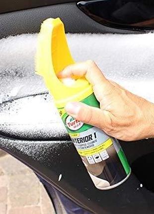 Сухая химчистка салона turtle wax interior 1, со встроенной щеткой 400мл