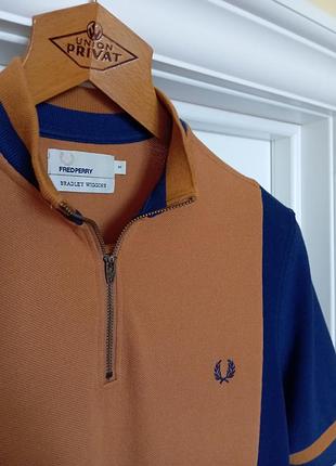Футболка колаборація fred perry та bradley wiggins оригінал раритет в ідеалі