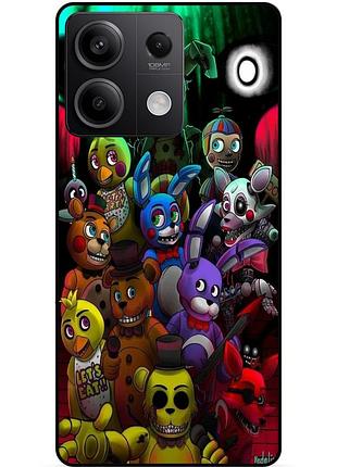 Силіконовий бампер чохол для xiaomi redmi note 13 pro 4g з малюнком freddy фредді аніматроніки