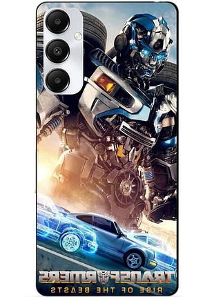 Силиконовый чехол бампер для samsung a05s с рисунком мираж трансформеры