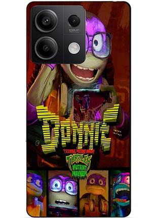 Силіконовий чохол бампер для xiaomi redmi note 13 pro 4g з малюнком донні donnie черепашки ніндзя