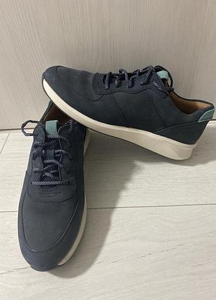 Кросівки чоловічі clarks 41 натуральний замш