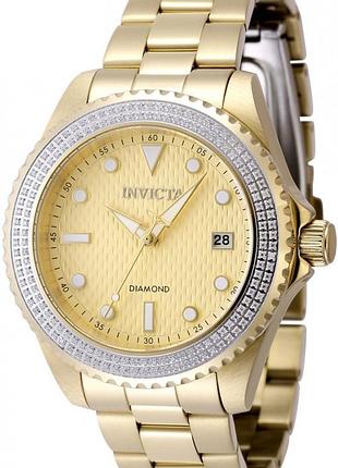 Женские часы invicta 48777 elite diamond 0.76 carat 38мм