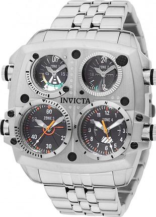 Мужские часы invicta 49605 aviator zulu time 50мм