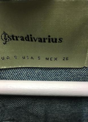 Джинсовка куртка stradivarius oversize4 фото