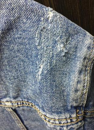 Джинсовці куртка stradivarius oversize 6