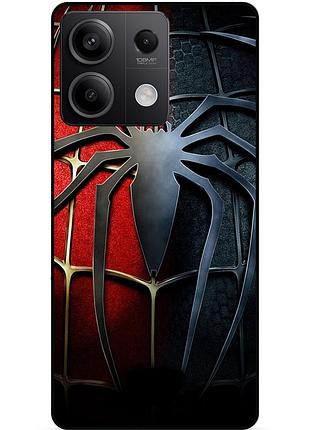 Чехол силиконовый бампер для xiaomi redmi note 13 pro 4g с рисунком человек паук spider man