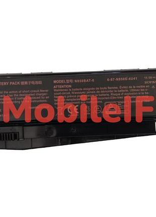 Аккумулятор батарея clevo n850, n855, n870, n875, hyperbook n85, n85s, n87, n87s, n850bat-6, 5300mah, 62wh
