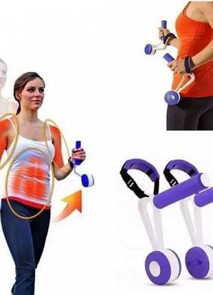 Гантели утяжелители для спортивной ходьбы и фитнеса swing weights top shop ua_