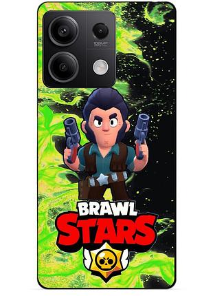 Силіконовий бампер чохол для xiaomi redmi note 13 pro 4g з героєм бравл кольт