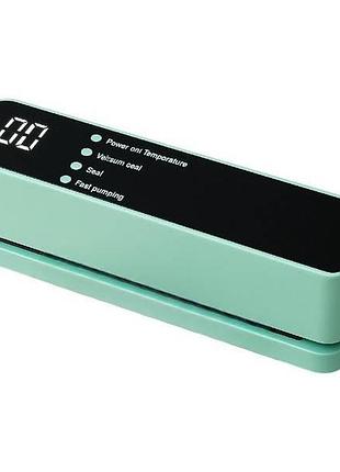 Вакуумный упаковщик vacuum machine ly-1067 салатовый с черным top shop ua_