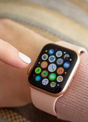 Смарт-годинник smart watch t500 рожевий top shop ua_
