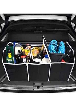 Складна сумка органайзер в автомобіль сar boot organizer original в багажник авто top shop ua_