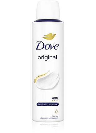 Антиперспирант-аэрозоль dove original, 150 мл
