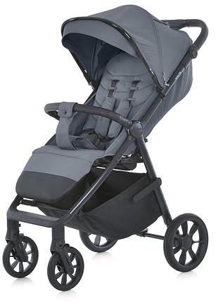 Детская прогулочная коляска el camino malta me 1182 iron gray